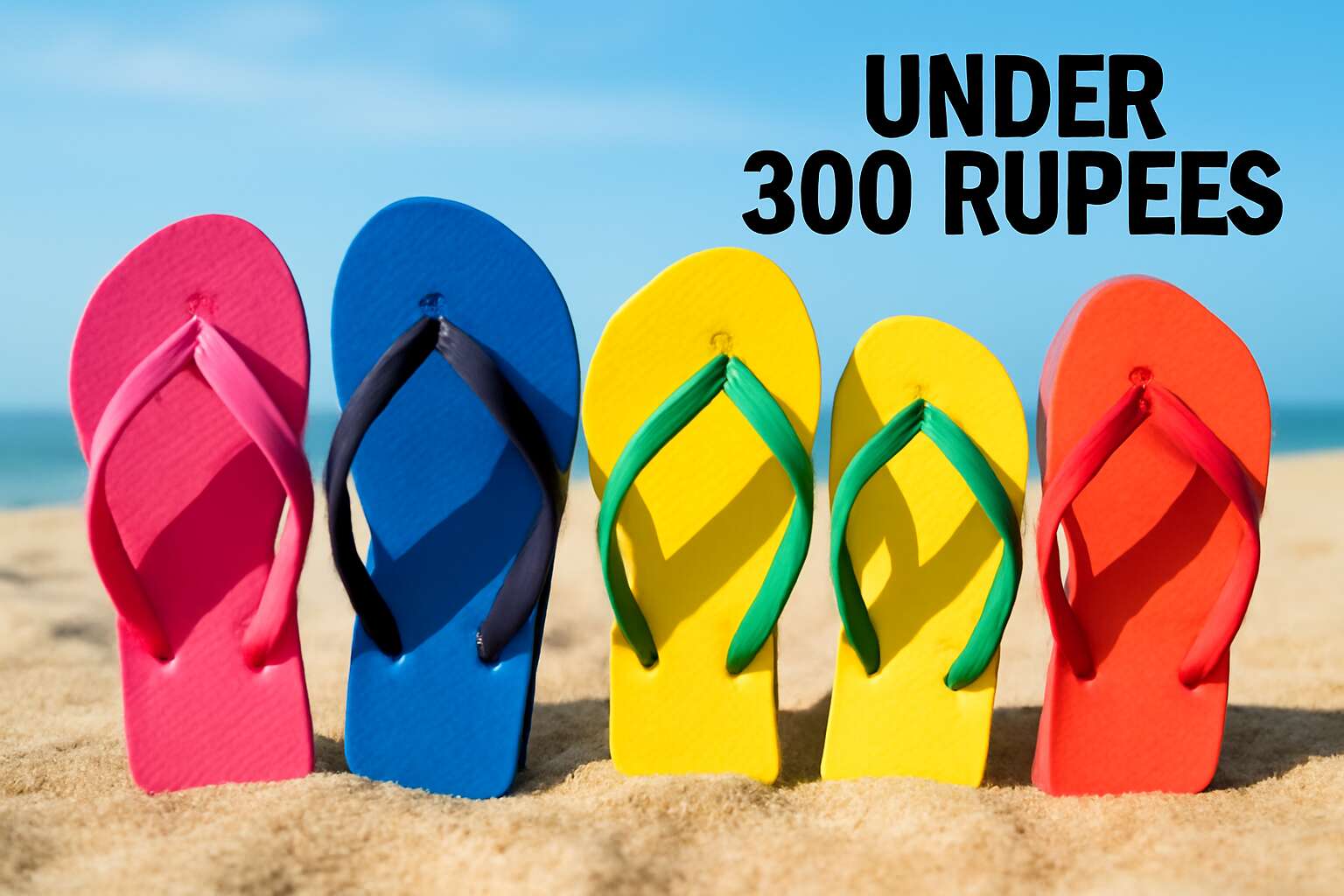 flip flops under 300