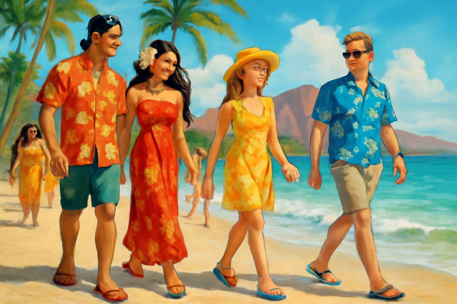what flip flops do hawaiians wear