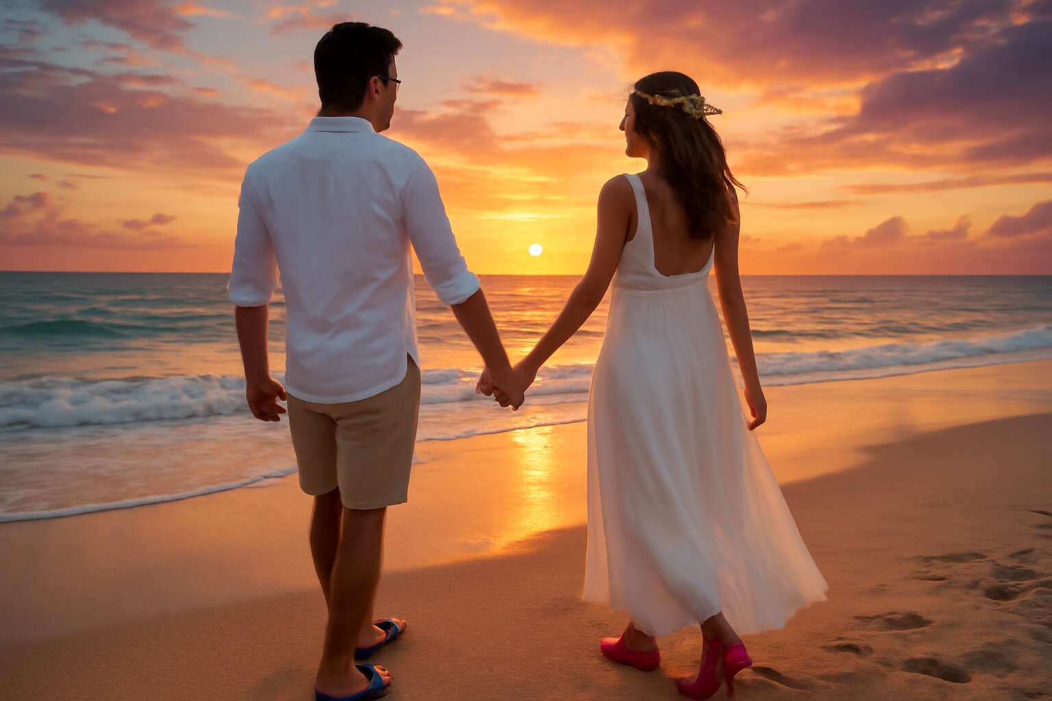flip flops wedding