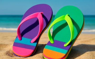 Retro Vibes: Exploring the Chic and Fun Flip Flops 1980s Comeback