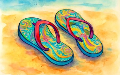Master the Art of Relaxation with this Easy Flip Flops Drawing Tutorial for Beginners