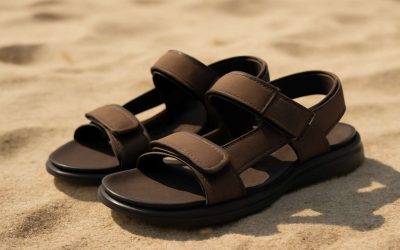 Step into Comfort with Trendy Velcro Flip Flops Men’s Perfect for Casual Style