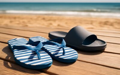 Battle of footwear: flip flops vs slides for comfort, price, and style
