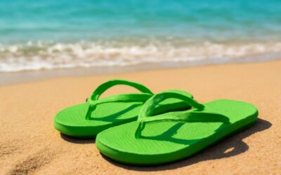 Turn heads with flip flops green: sunny-day comfort meets chic style.