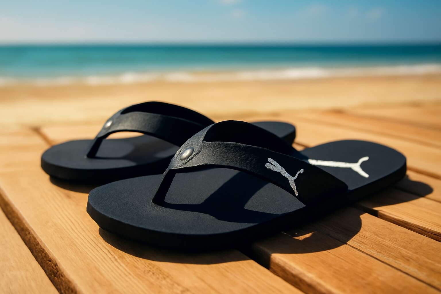 puma flip flops for men