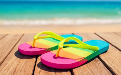 From skate parks to sunlit shores, 00s flip flops ride a nostalgic wave.